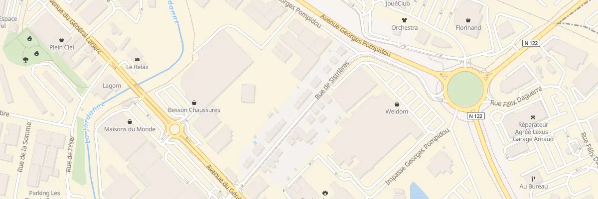 Plan du 27 Rue de Sistrieres à Aurillac
