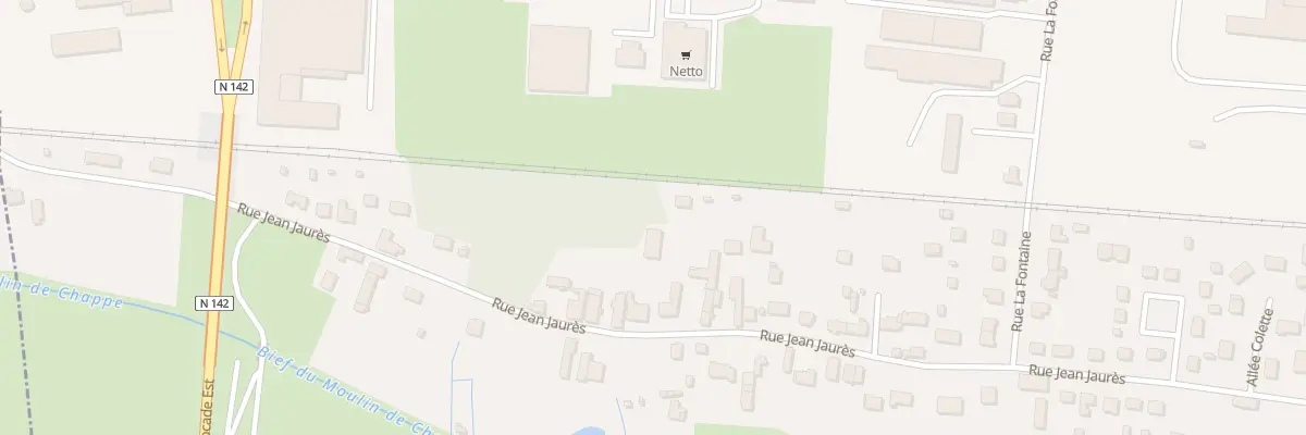Plan du 58B Rue Jean Jaurès à Saint-Germain-du-Puy