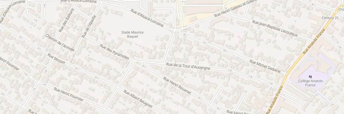 Plan du 69 Rue Sedaine à Drancy