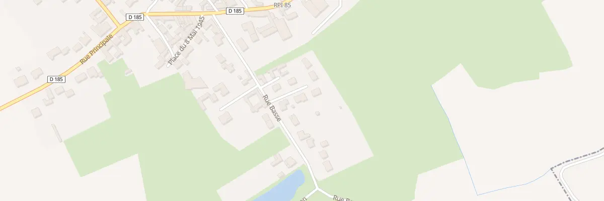 Plan du 6F Rue Basse à Ecquedecques