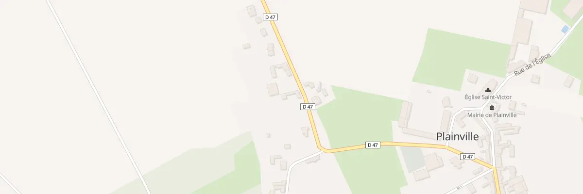 Plan du 7 Rue de La Ploye à Plainville