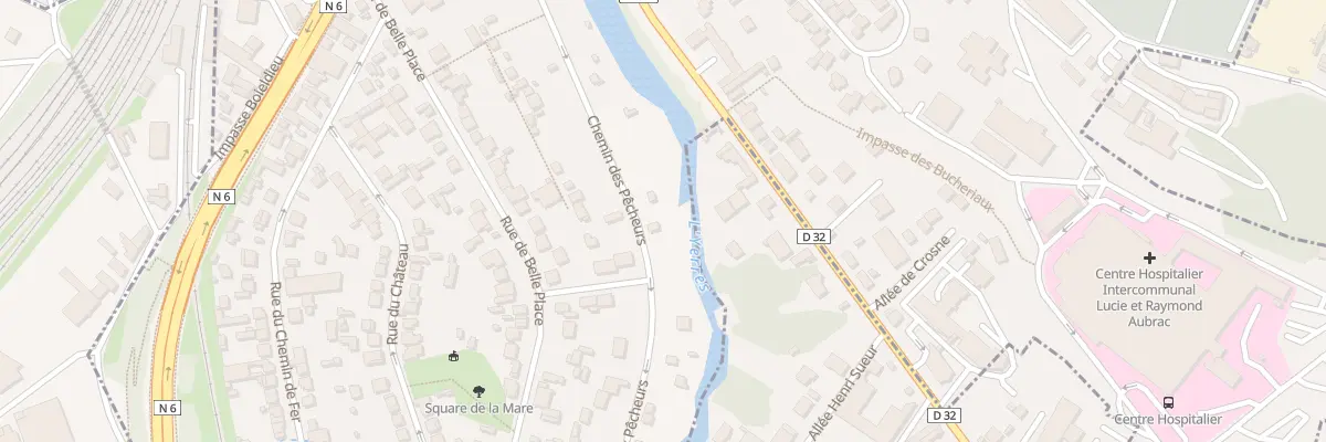 Plan du 37 Che des Pêcheurs à Villeneuve-Saint-Georges