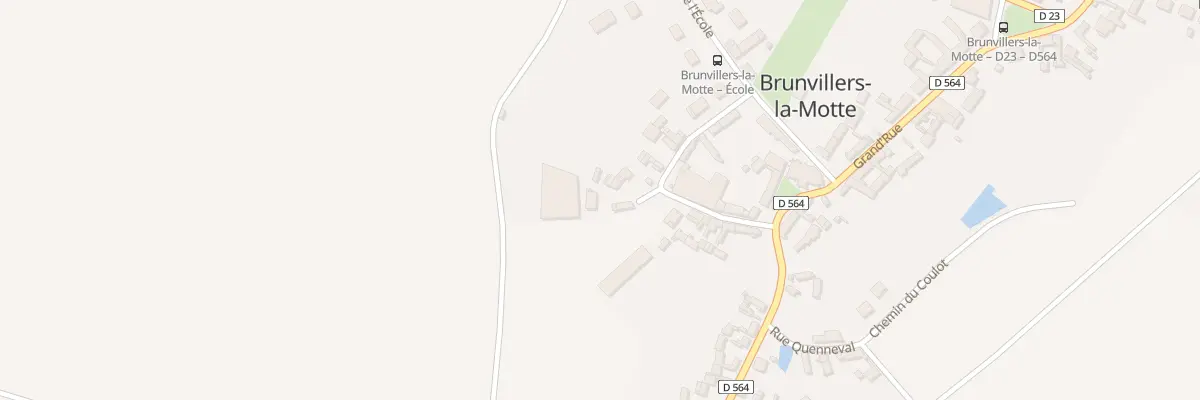 Plan du 111 Rue du Sac à Brunvillers-la-Motte