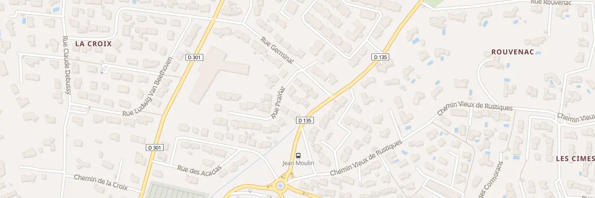 Plan du 5 Rue Prairial à Trèbes
