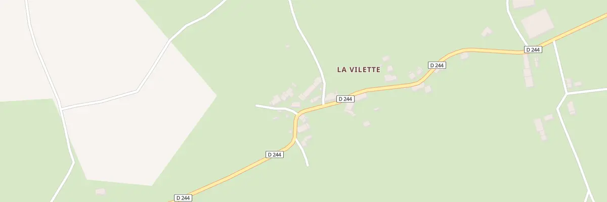 Plan du 5158 La Villette à Courçais