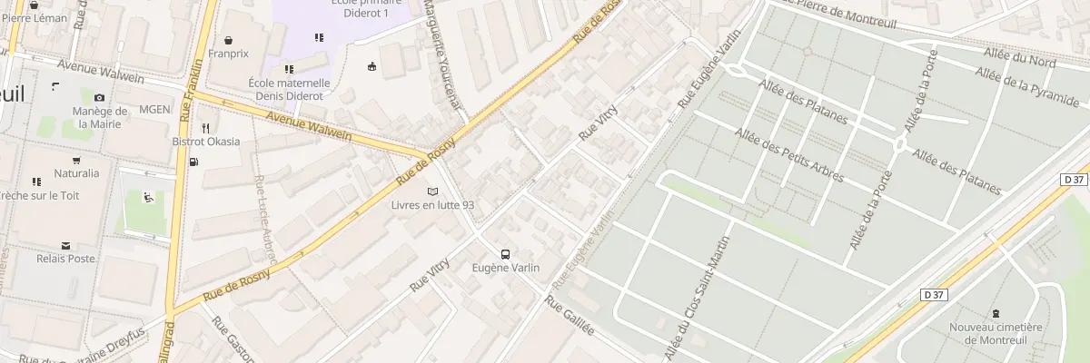 Plan du 42 Rue Vitry à Montreuil