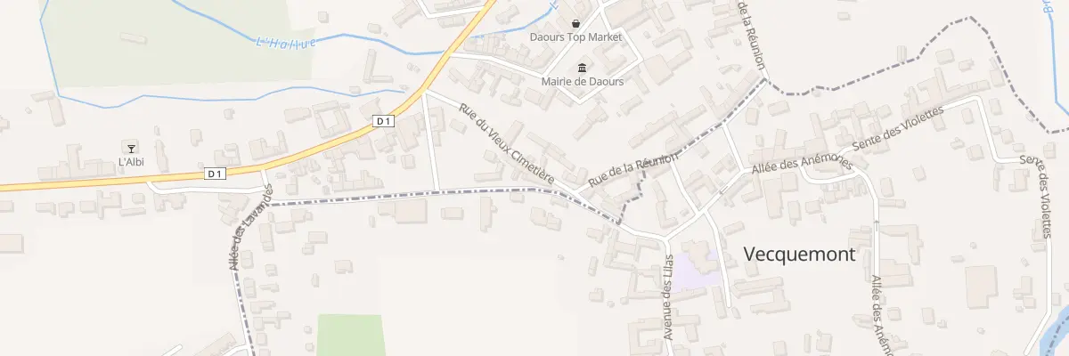 Plan du 17 Rue des Buttes à Daours