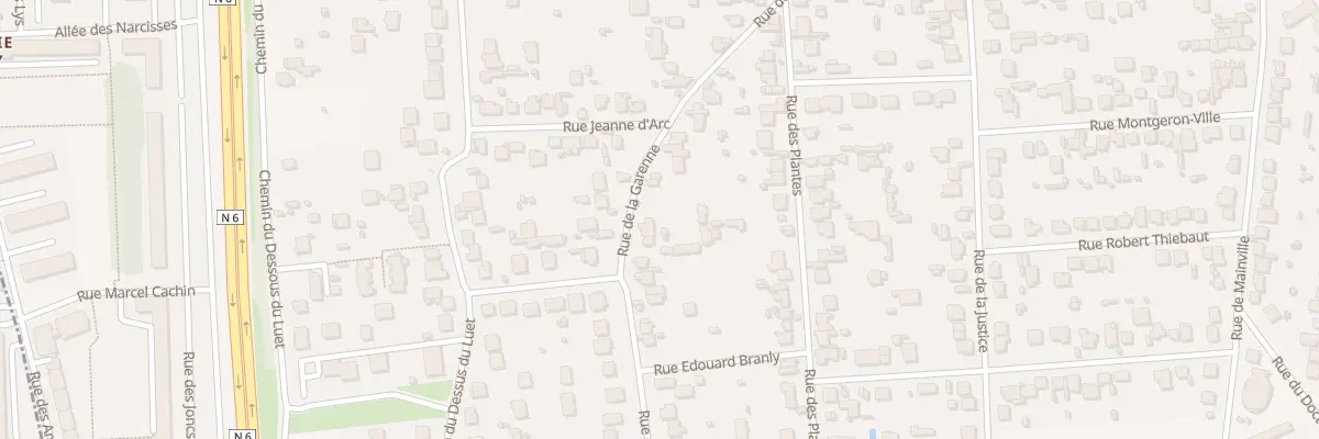 Plan du 27 Rue de la Garenne à Montgeron