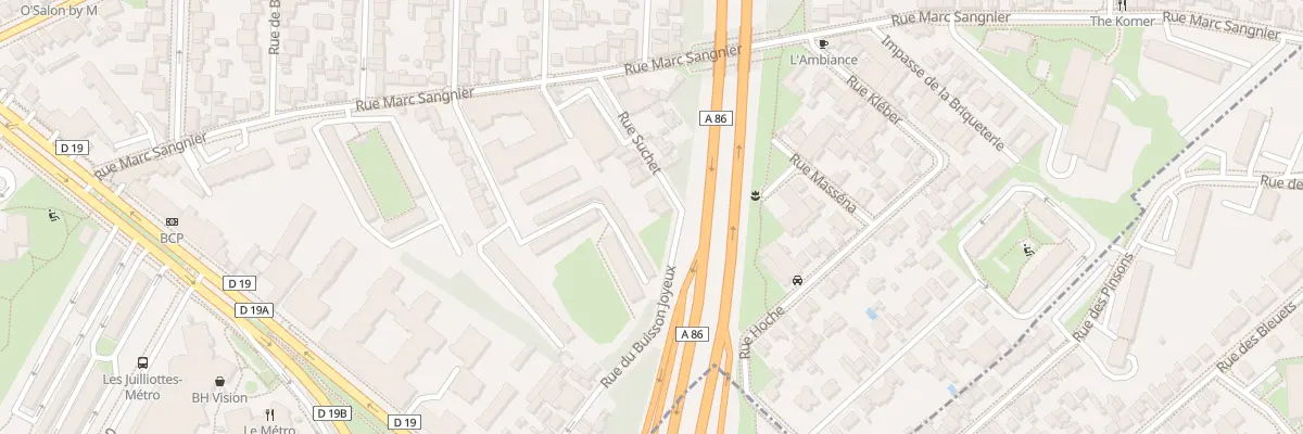 Plan du 12 Rue Suchet à Maisons-Alfort