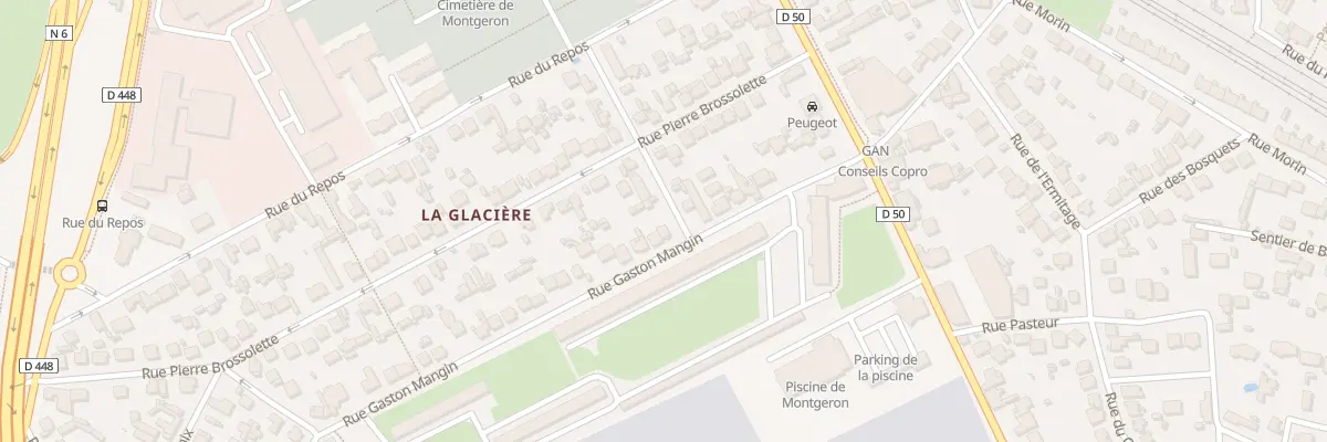 Plan du 49 Rue Gaston Mangin à Montgeron