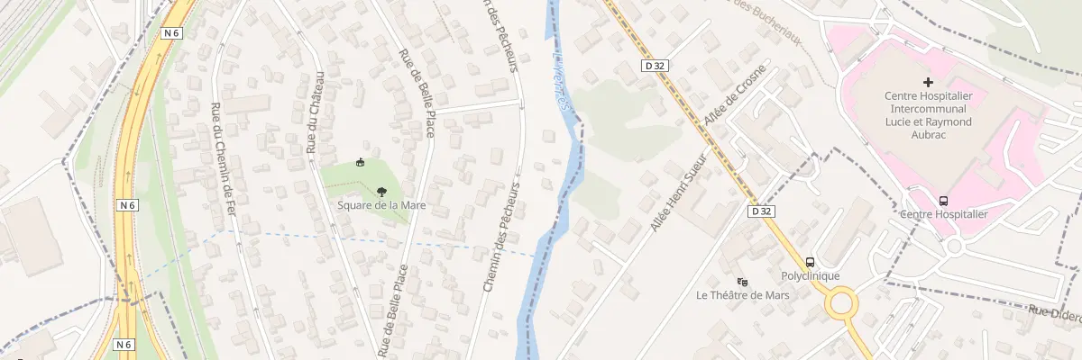 Plan du 39T Che des Pêcheurs à Villeneuve-Saint-Georges