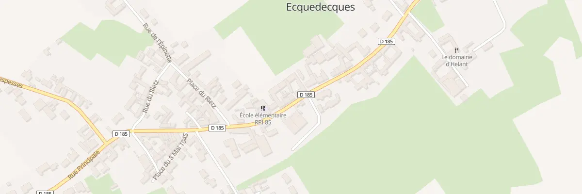 Plan du 46 Rue Principale à Ecquedecques