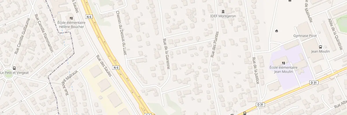 Plan du 97B Rue de la Garenne à Montgeron