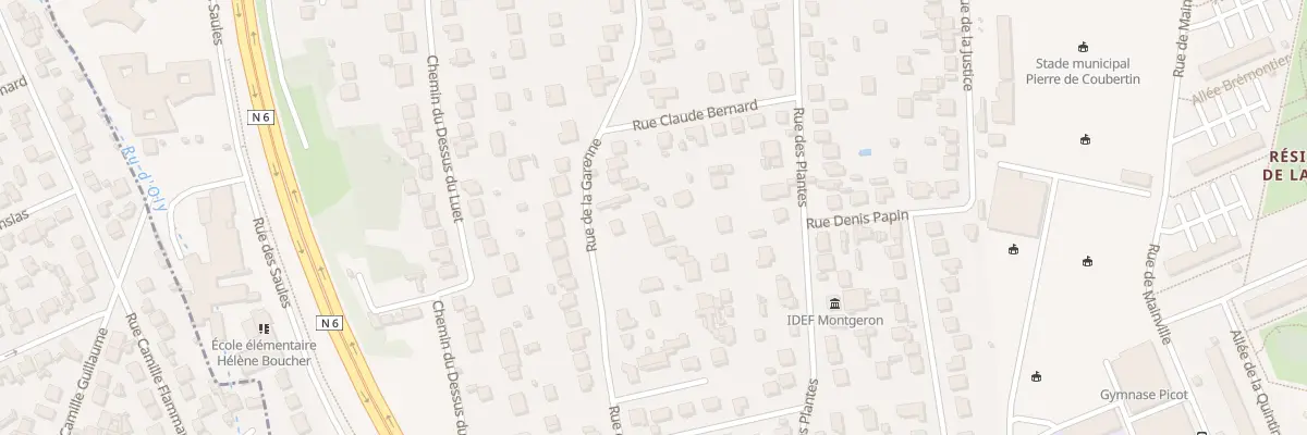 Plan du 71B Rue de la Garenne à Montgeron