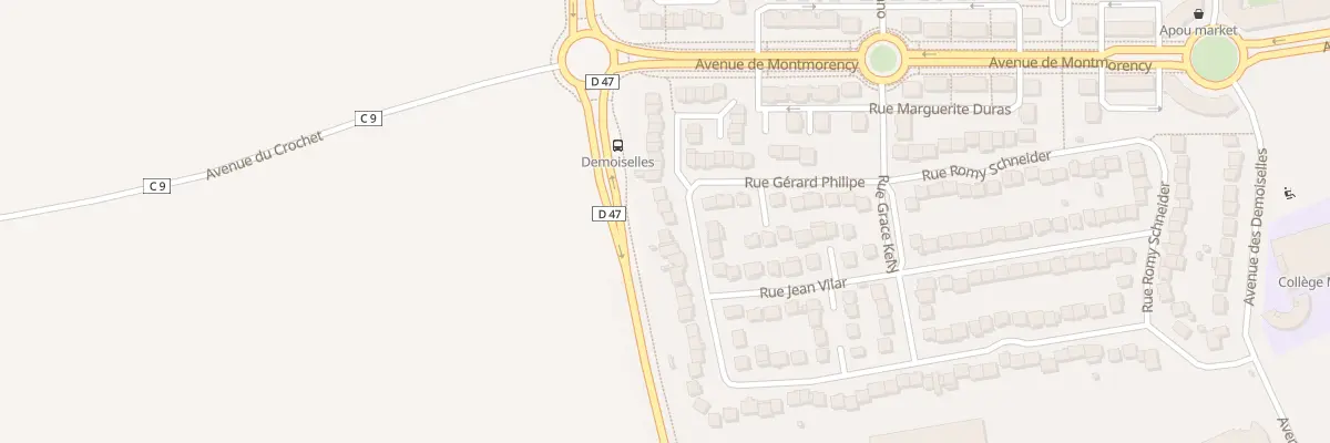 Plan du 36 Rue Gerard Philipe à Goussainville