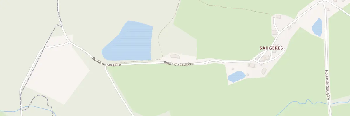 Plan du 5048 Saugere à La Celle
