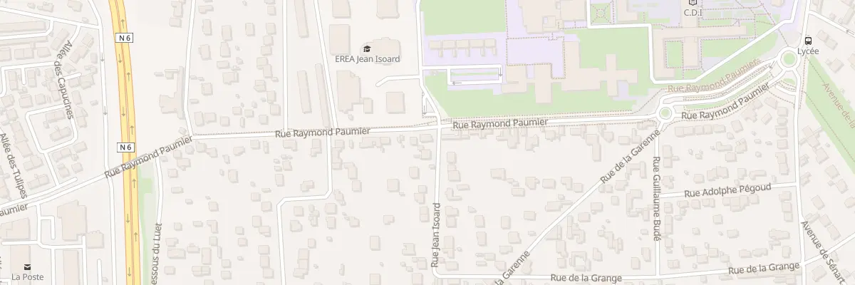 Plan du 2 Rue Jean Isoard à Montgeron