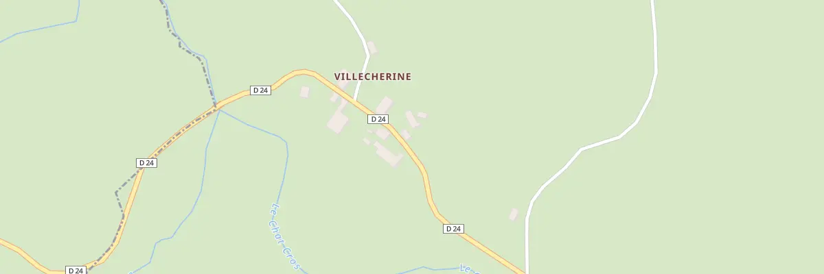 Plan du 2 Villecherine à Reterre