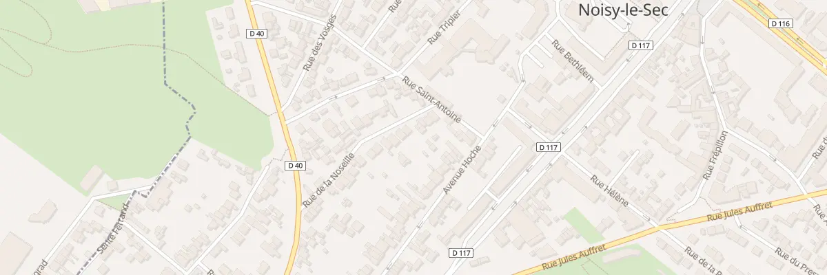 Plan du 11 Rue de la Noseille à Noisy-le-Sec