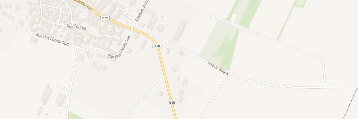 Plan du 4 Rue de Rogny à Échilleuses