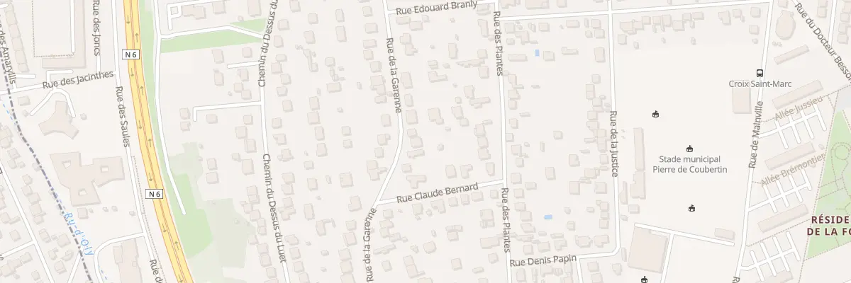 Plan du 59 Rue de la Garenne à Montgeron