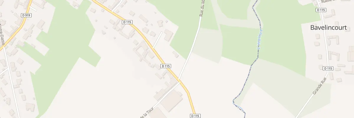 Plan du 31 Rue du Vieux Cimetière à Beaucourt-sur-l’Hallue