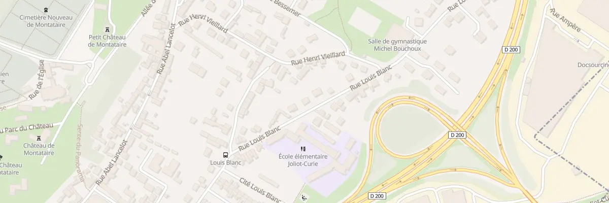 Plan du 33 Rue Louis Blanc à Montataire