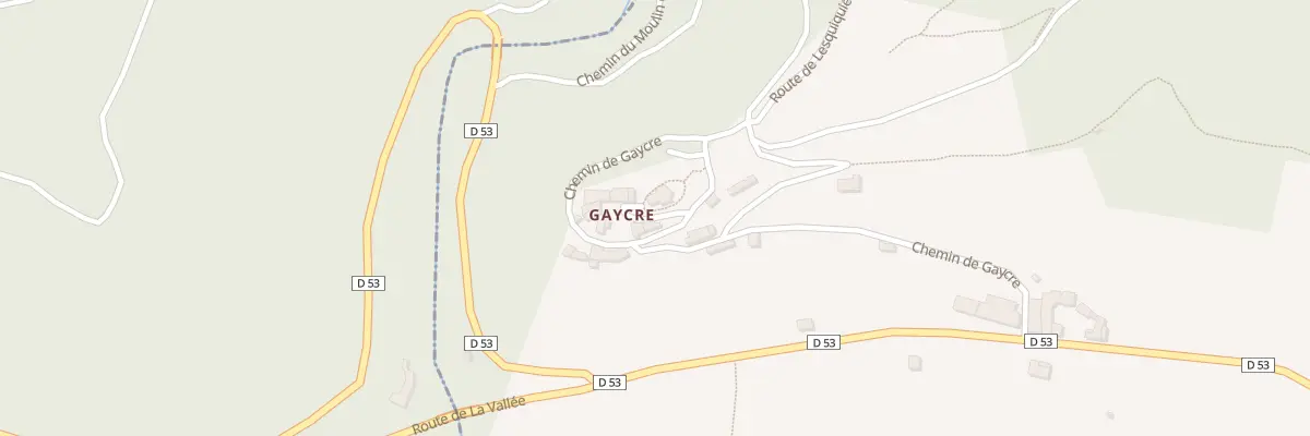 Plan du 5104 Gaycre à Cadix