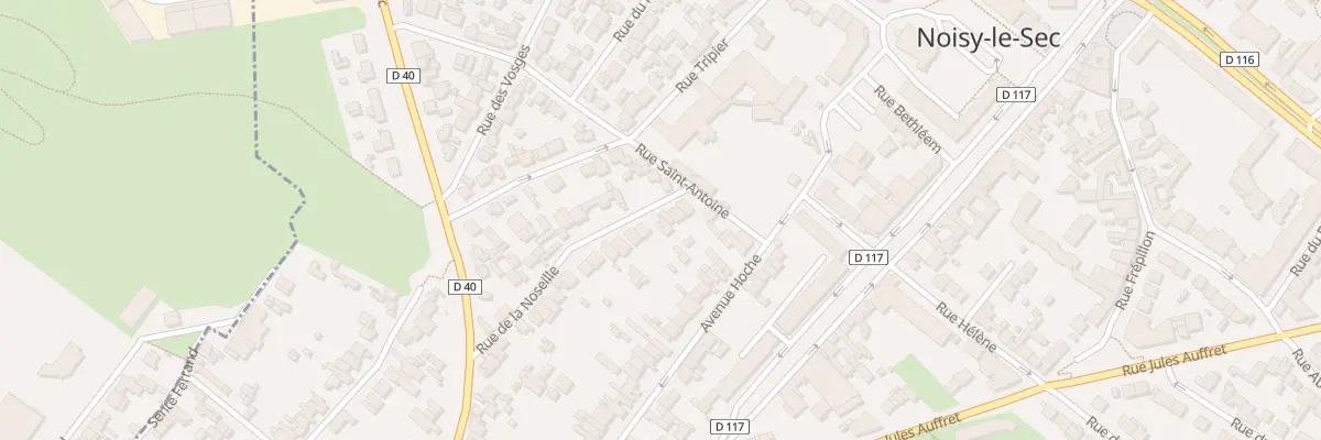 Plan du 5 Rue de la Noseille à Noisy-le-Sec