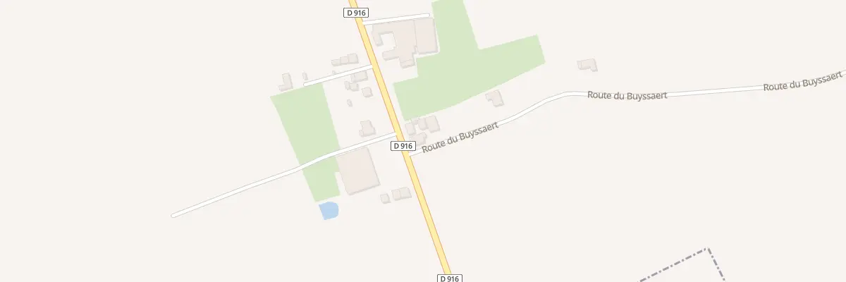 Plan du 1 Rte du Byssaert Vc 301 à Quaëdypre