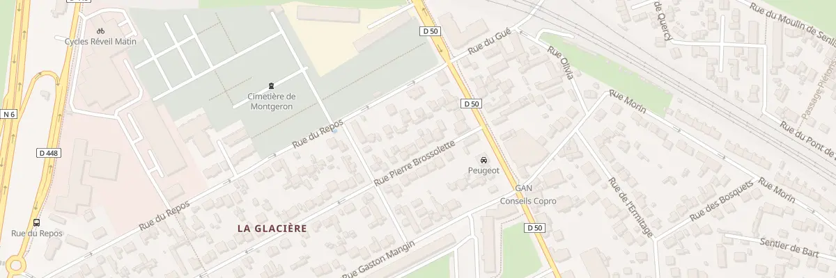 Plan du 83 Av Pierre Brossolette à Montgeron