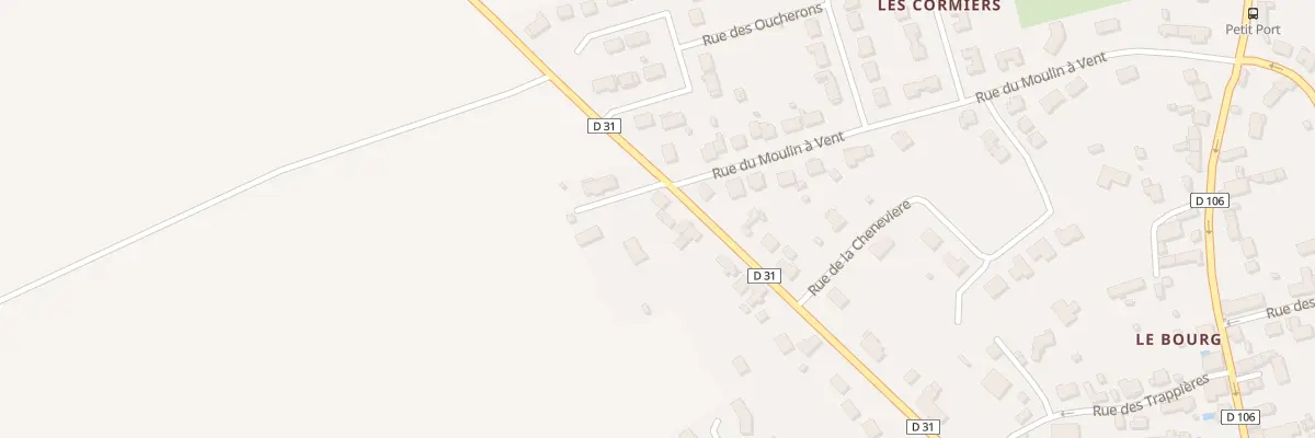 Plan du 21 Rue du Bois au Moine à Plaimpied-Givaudins