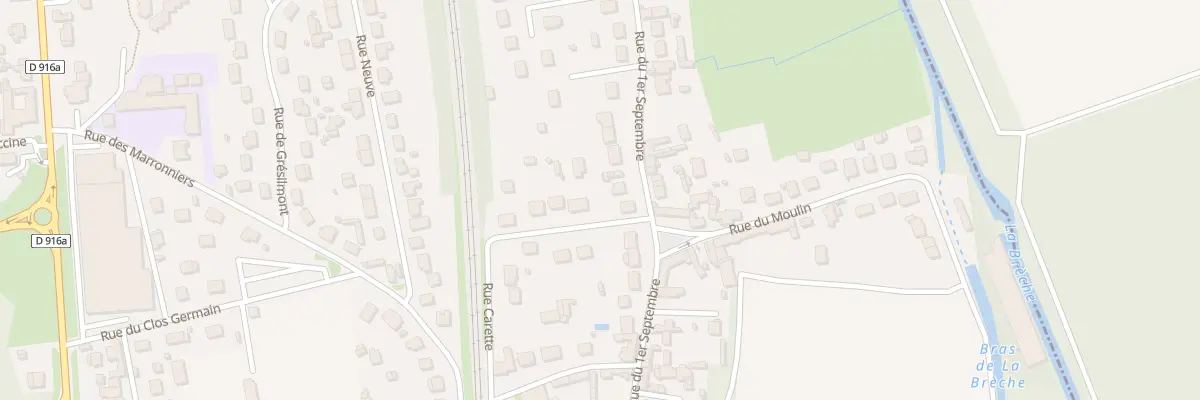 Plan du 17 Rue du Premier Septembre à Cauffry
