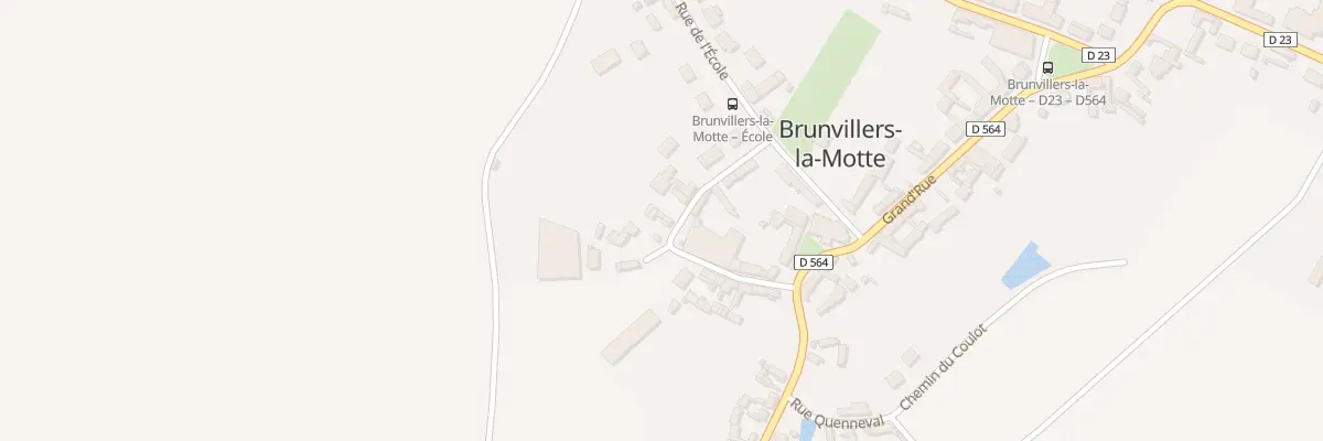 Plan du 143 Rue du Sac à Brunvillers-la-Motte