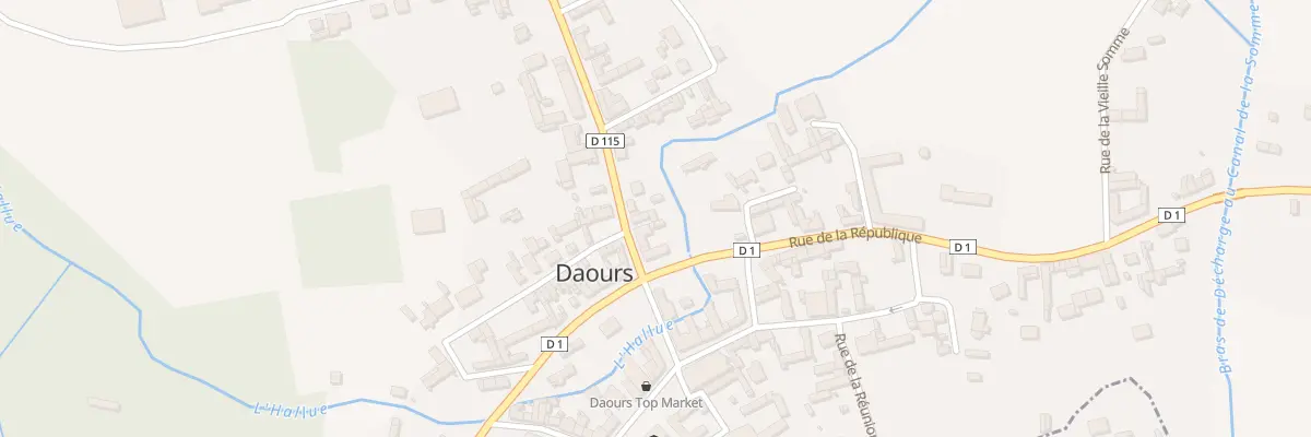 Plan du 8 Rue de Pont Noyelle à Daours