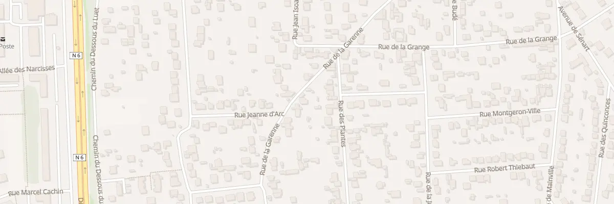 Plan du 15B Rue de la Garenne à Montgeron