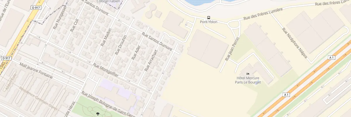 Plan du 38 Rue Joseph le Brix au Blanc-Mesnil
