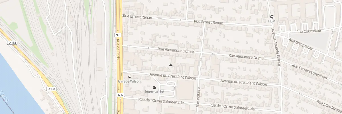 Plan du 26 Rue Alexandre Dumas à Villeneuve-Saint-Georges