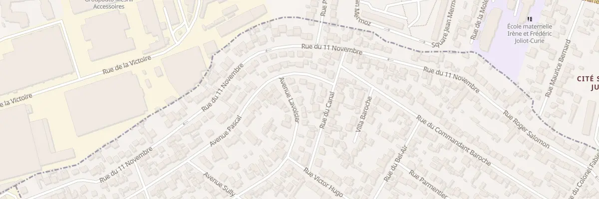 Plan du 60 Av Lavoisier à Drancy
