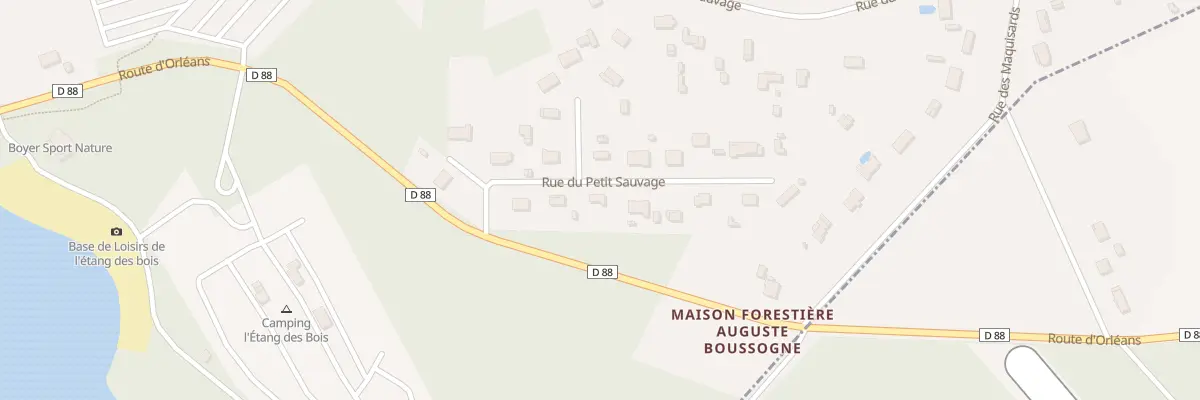 Plan du 5227 Le Petit Sauvage à Vieilles-Maisons-sur-Joudry