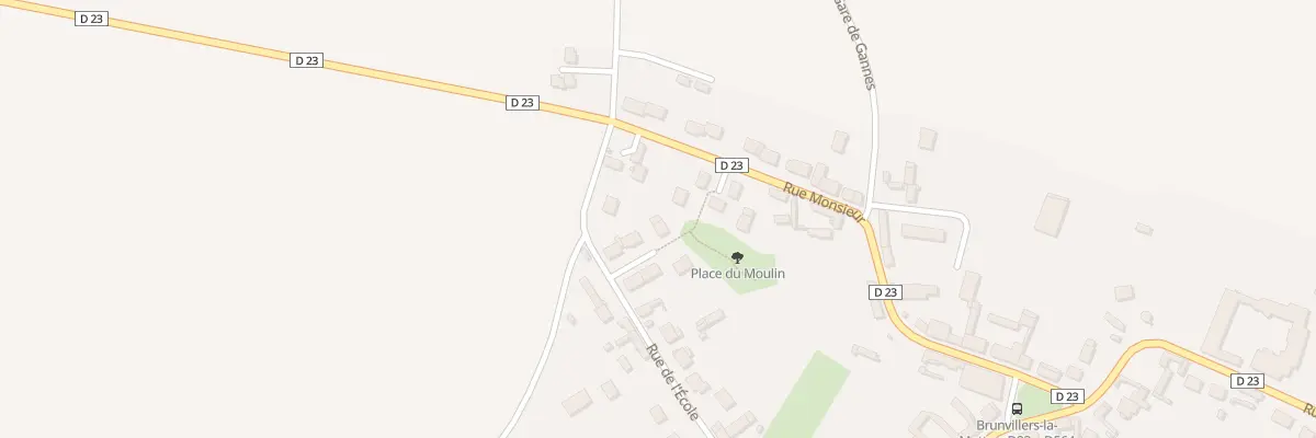 Plan du 35 Pl du Puits Sauvage à Brunvillers-la-Motte