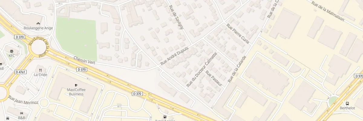 Plan du 12 Rue André Dupuis à Gonesse