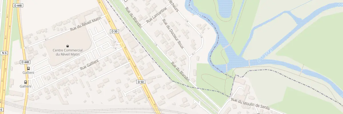 Plan du 77 Rue du Blandin à Villeneuve-Saint-Georges