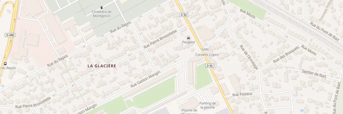 Plan du 59 Rue Gaston Mangin à Montgeron