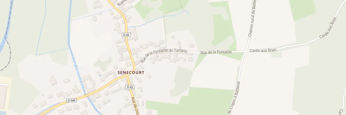 Plan du 12 Rue de la Fontaine Tartarin à Bailleval
