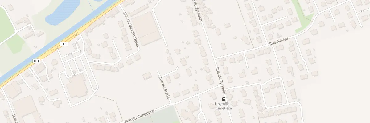 Plan du 4 Rue du Stade à Hoymille
