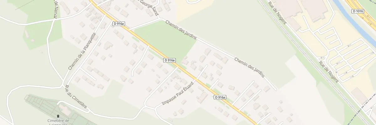 Plan du 1081 Rue de la République à Laigneville