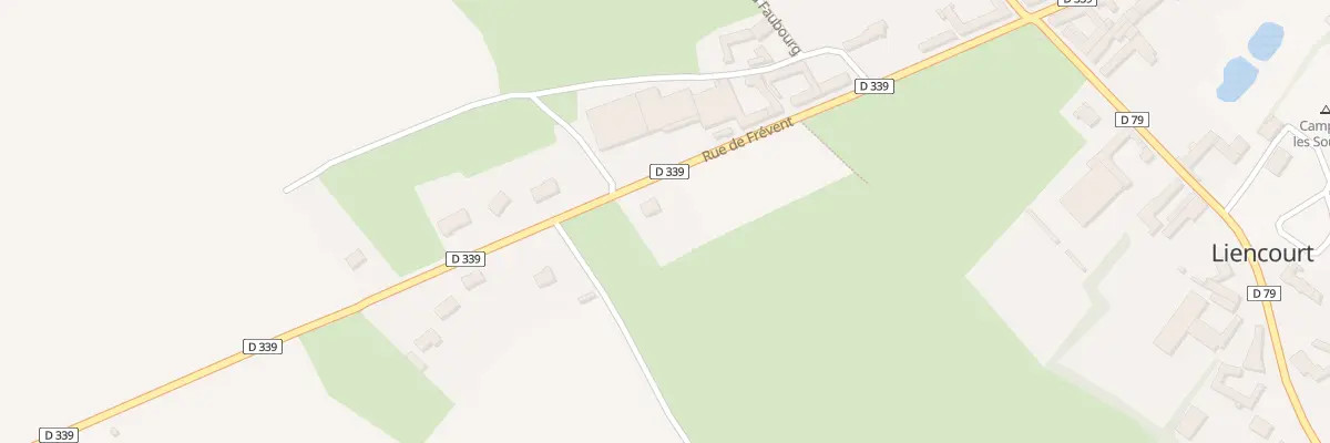 Plan du 19 Rue de Frévent à Liencourt