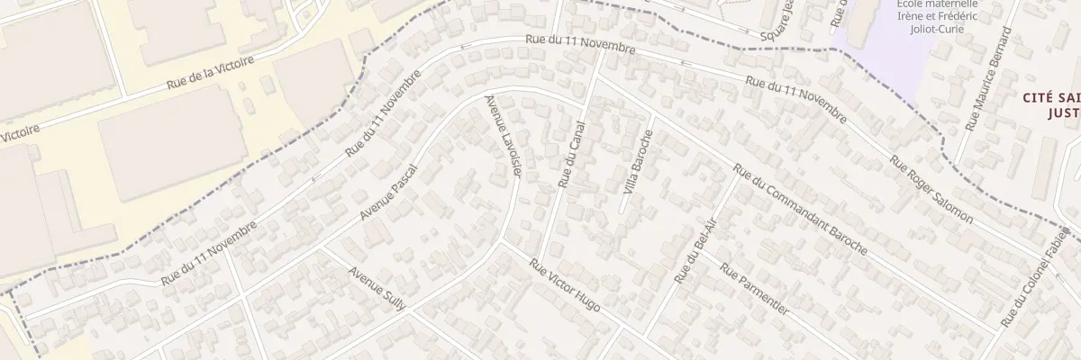 Plan du 54 Av Lavoisier à Drancy