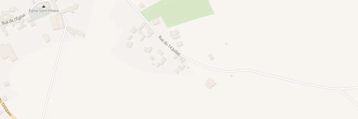 Plan du 260 Rue du Quatorze Juillet à Monchy-Breton